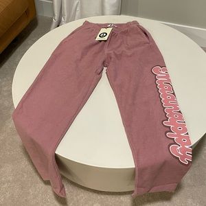 Madhappy Varsity Universal Sweatpant in Rose